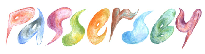 A black background with white lettering reading Elodie